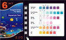6-in-1 Aquarium Water Test Strips 50 count - AquaticMotiv