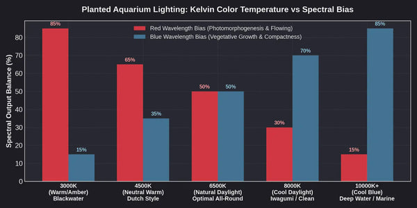 Guide to Planted Aquarium Light Color Temperature (Kelvin Rating)