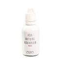 White plastic bottle with white dropper cap labeled ada nature aquarium eca iron supplement 50ml