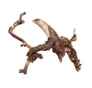 Driftwood branch sculpture in natural brown hues with intricate twists, Amazon Wood