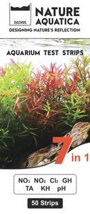 Nature Aquatica 7 in 1 Aquarium Test Strips - [AquaticMotiv]