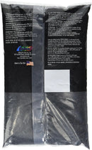 Black Sand product: Sydney River aquarium gravel in black plastic bag with multilingual labels and logo