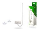 Co2art io acrylic diffuser clear acrylic aquarium diffuser with transparent suction cups and curved tube for co2 release