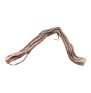Weathered light brown Dragon Wood branch with twisted, rough texture
