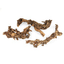 Gnarly Wood driftwood branch decor set of 3 in natural brown rustic tones