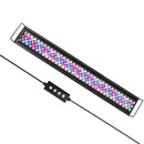 Hygger 12-54’’ LED full spectrum aquarium light bar with colorful diodes and black frame