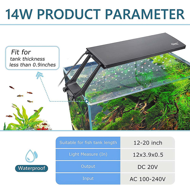 Hygger Planted Aquarium Led Light - AquaticMotiv