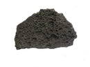Dark gray porous Lace Rock with rough textured volcanic surface
