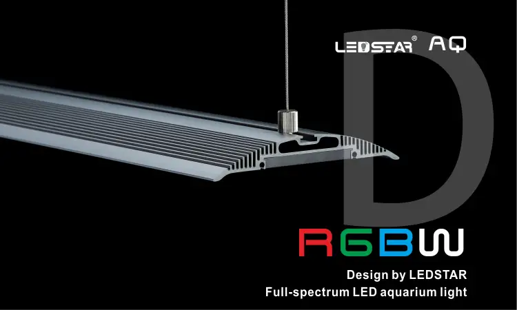 LEDSTAR AQ-D RGBW Full Spectrum Aquarium Light | Aquatic Motiv