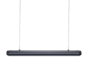 Black rectangular led light fixture ledstar aq-x with two vertical support arms for durable mounting