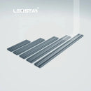 LEDSTAR AQJ Series RGBW silver LED light strips with sleek metal design