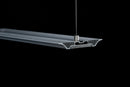 LEDSTAR AQJ Series RGBW LED light bar in sleek aluminum extrusion with silver finish