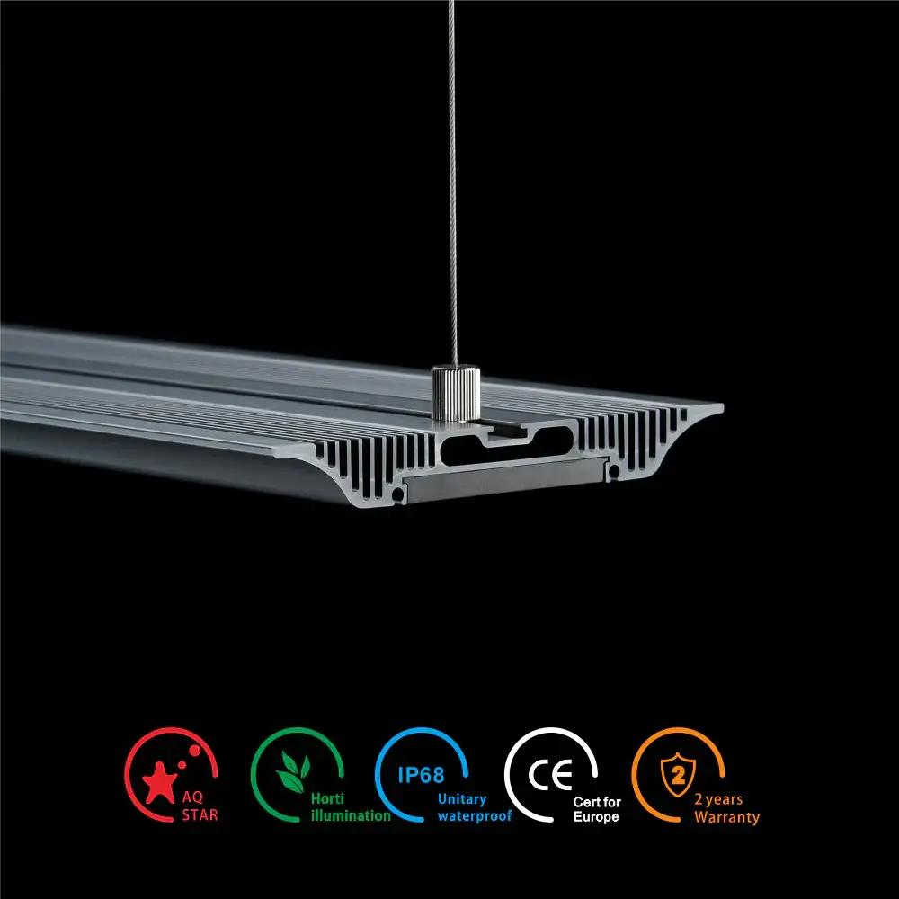 LEDSTAR AQJ Series RGBW Aquarium LED Light | Aquatic Motiv