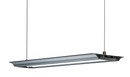 Modern LEDSTAR AQJ Series RGBW silver rectangular pendant light