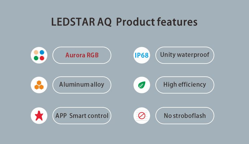 LEDSTAR AQS Pro AURORA LED Light - [AquaticMotiv]