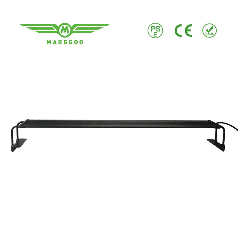 Marggoo MA14 Series black rectangular LED light bar with winged logo