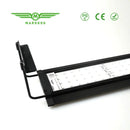 Marggoo MA15 black rectangular LED plant light bar with white LEDs and wing logo