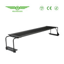 Margoodo MA15 black rubberized exercise mat with metal frame and handlebars