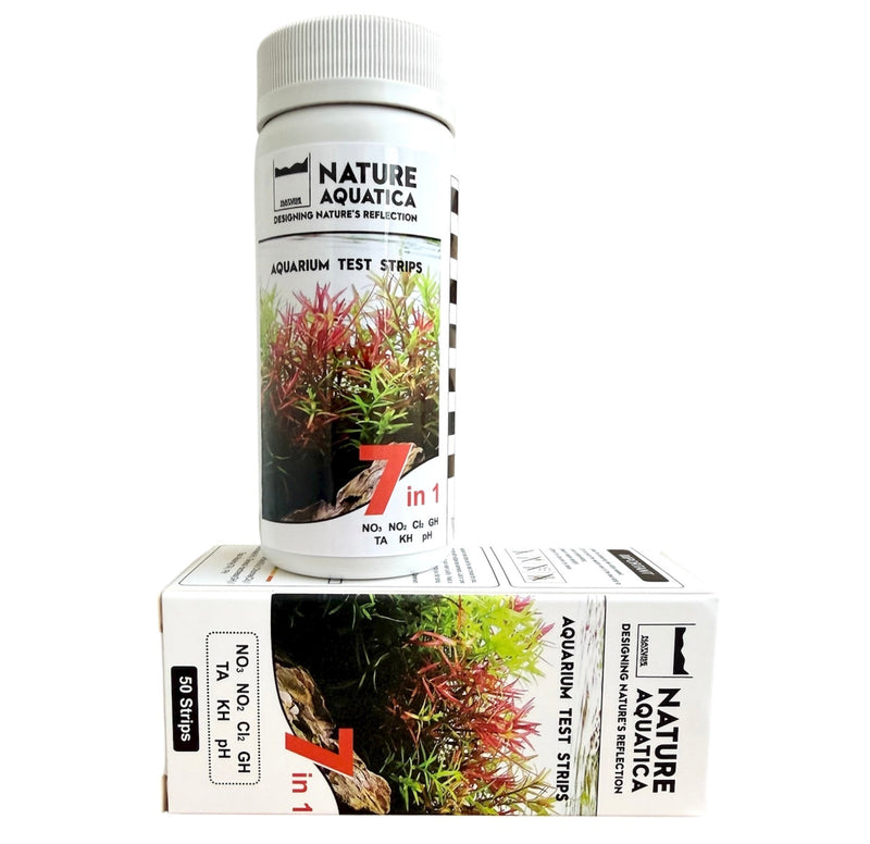 Nature Aquatica 7 in 1 Aquarium Test Strips - [AquaticMotiv]