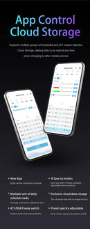 Netlea AT5s V3 app interface on smartphones for cloud storage tasks