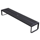 Netlea AT5s V3 black metal aquarium LED light with textured sleek design