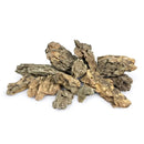 Pile of dried ginseng roots in Okho Dragon Stone product