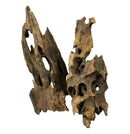 Okho Wood driftwood sculpture with natural holes and brown textures