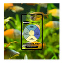 Seachem Alert Combo ammonia test strip with circular color-coded indicator for freshwater and marine aquariums