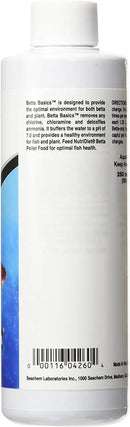 Seachem Betta Basics 500ml aquarium water conditioner bottle