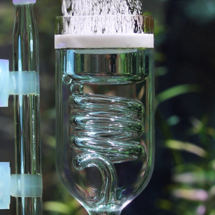 Spiral Glass CO2 Diffuser - AquaticMotiv