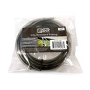 Black CO2 resistant tubing 25 feet long packaged in clear plastic with sr aquaristik label for aquarium use