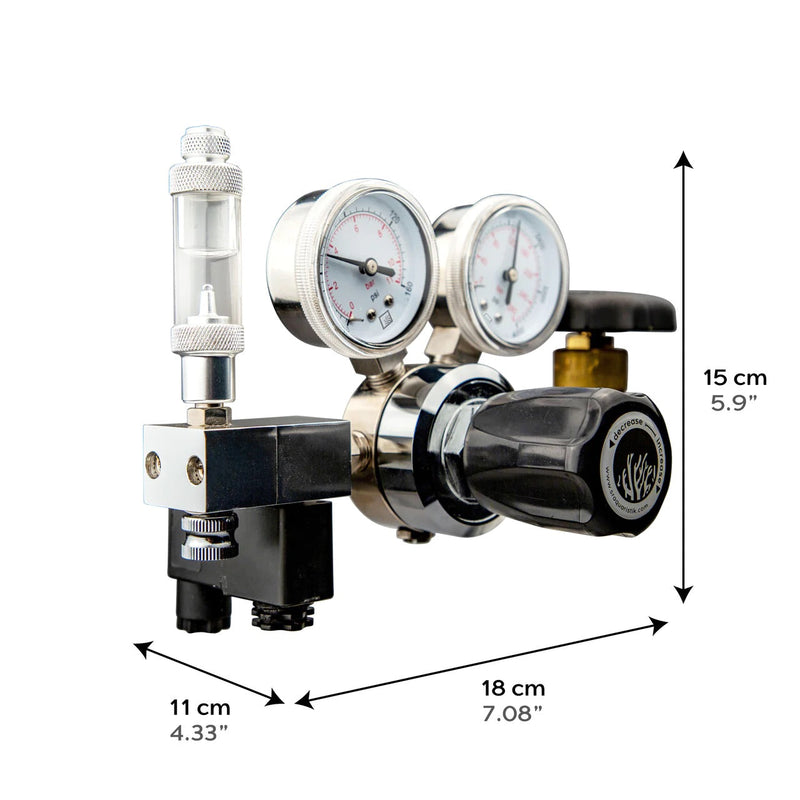 SR AQUARISTIK Single Stage Co2 Regulator - AquaticMotiv