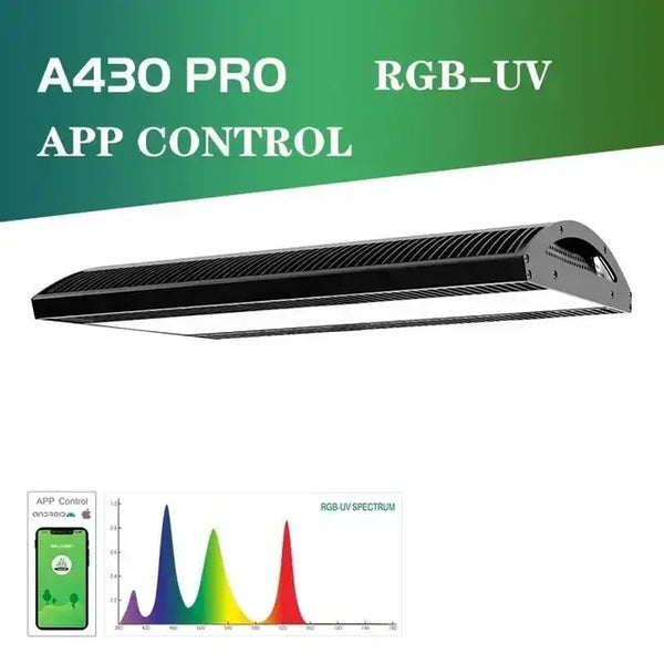Week Aqua A430 PRO LED Light for Planted Tanks | Aquatic Motiv Week Aqua A430 PRO LED Light for Planted Tanks | Aquatic Motiv