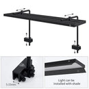 Week Aqua L Series PRO-D black adjustable light fixture with shade