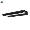 Black Aqua P Series rectangular LED grow light with sleek design