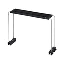 Black metal and plastic adjustable shelf bracket for Week Aqua V Series SE-S