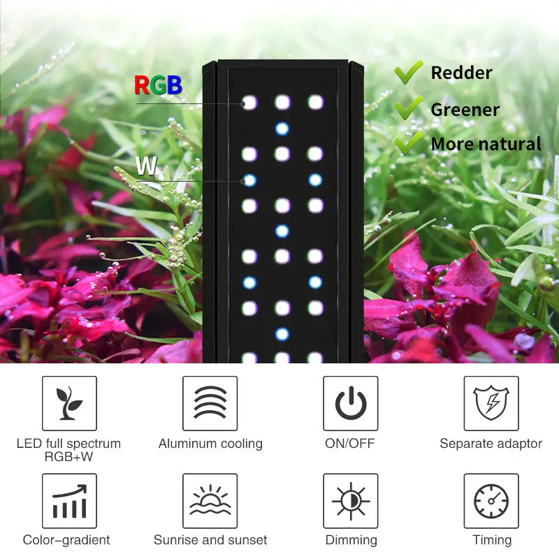 Week Aqua V Series SE-S Planted Tank LED | Aquatic Motiv