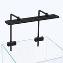 Black matte WeekAqua M Series PRO RGB+UV 3.0 shower shelf with curved arms