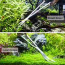 5 in 1 Stainless Steel Aquascape Tool Kit with Case - AquaticMotiv