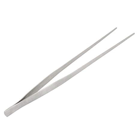 Stainless Steel Straight Tweezers - AquaticMotiv