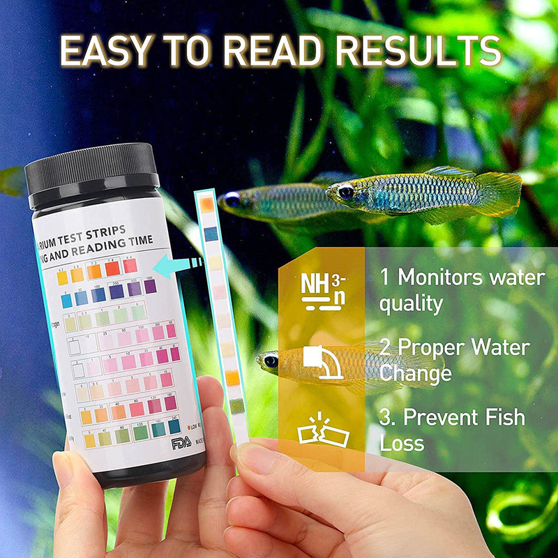 Hygger 8-in-1 Aquarium Water Test Kit - AquaticMotiv
