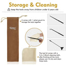 Hygger Black Stainless Steel Aquascaping Tool Kit - AquaticMotiv