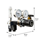 SR AQUARISTIK Single Stage Co2 Regulator - AquaticMotiv
